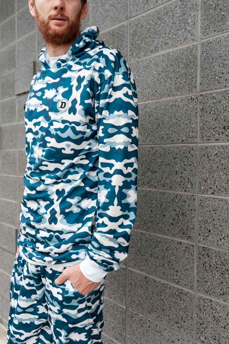 Blue camo shop nike sweatsuit