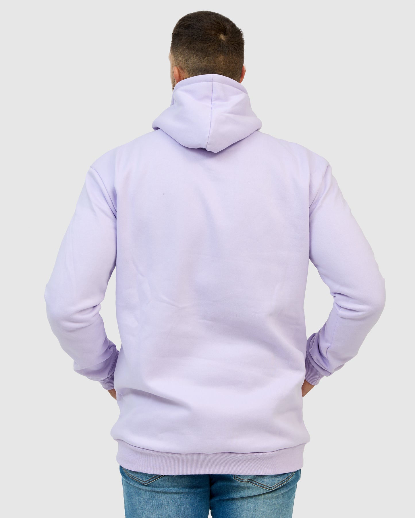 Davey Hoodie - Lilac purple with Smile Logo -