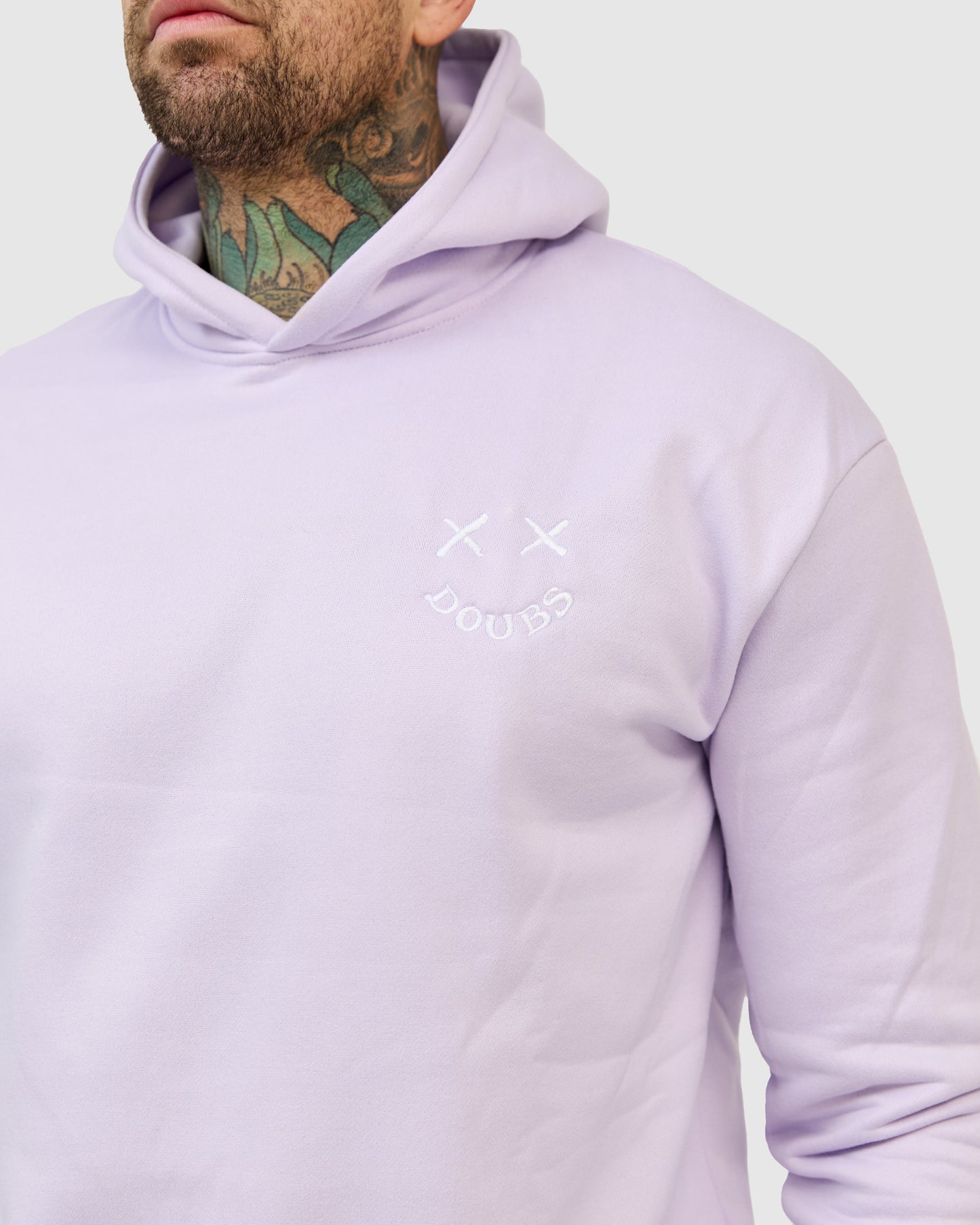 Davey Hoodie - Lilac with Smile Logo