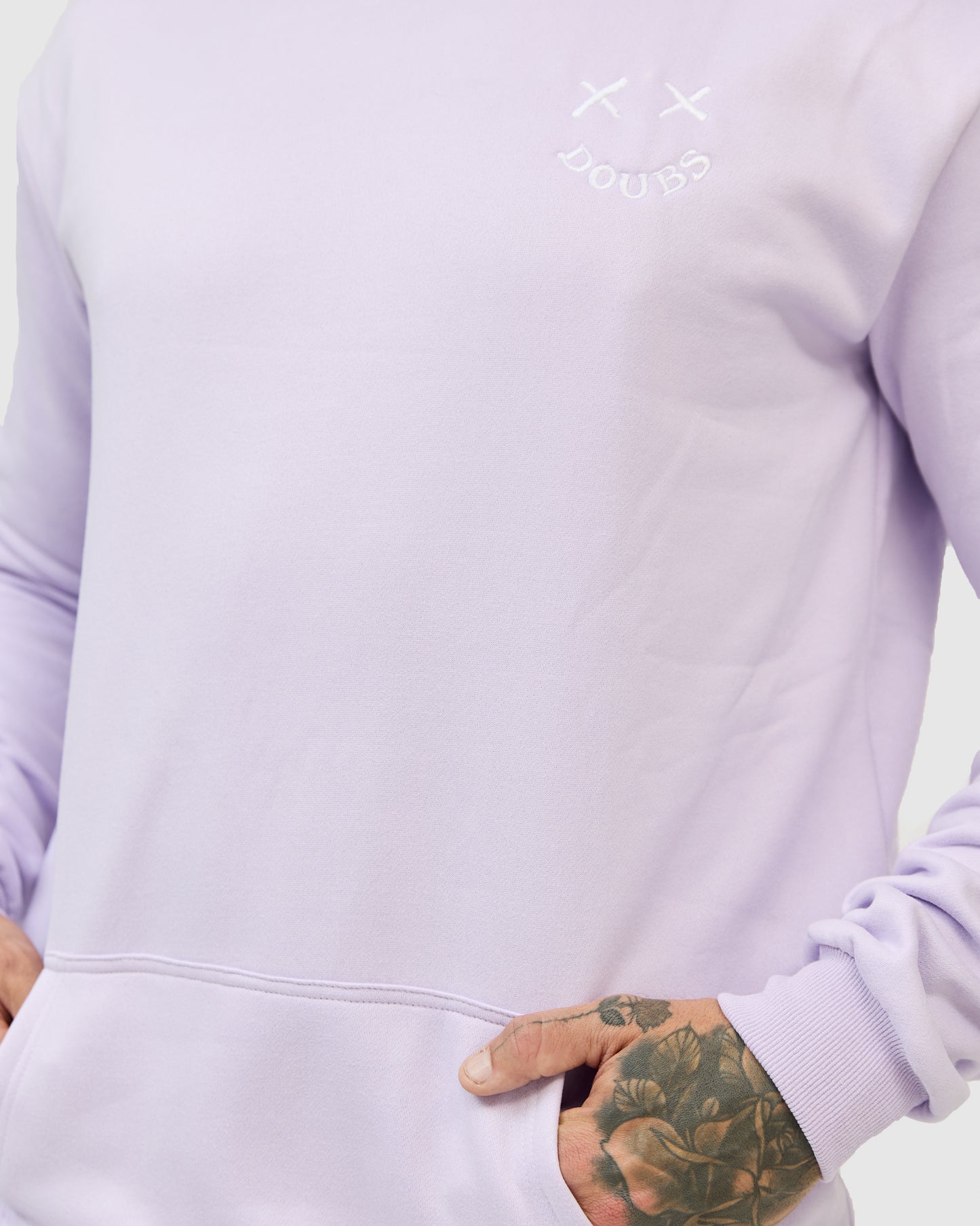 Davey Hoodie - Lilac with Smile Logo