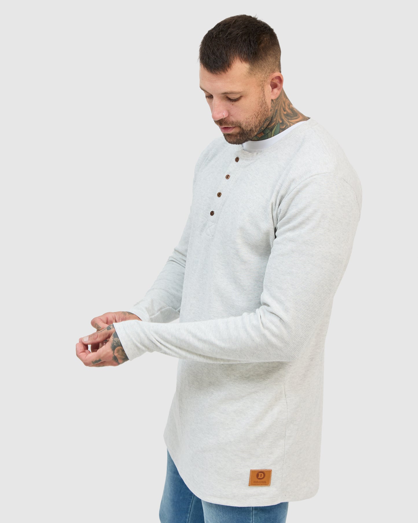 Waffle Henley - Marle