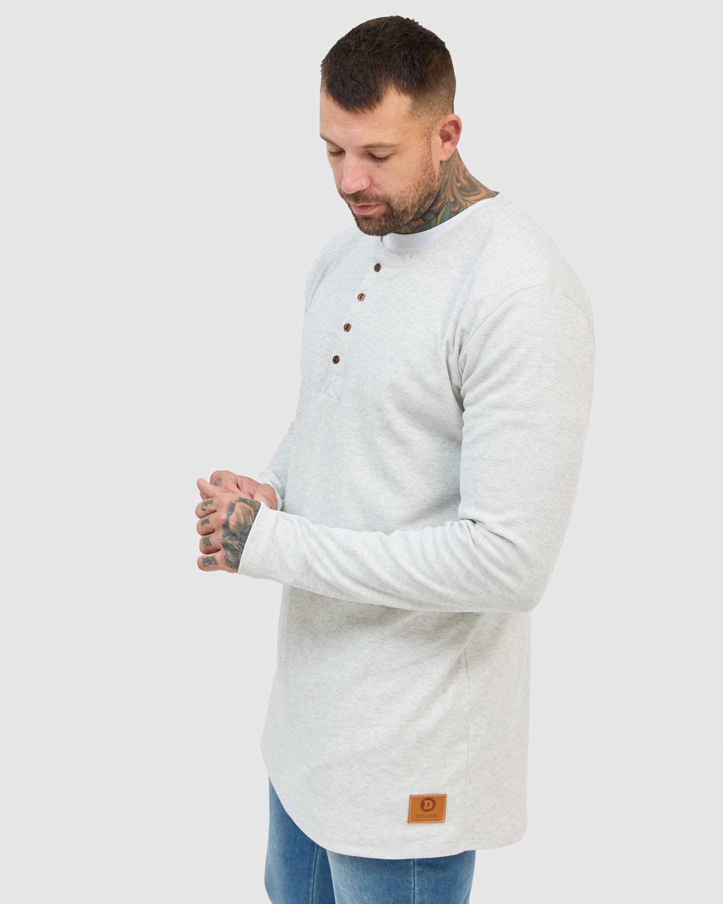 Waffle Henley - Marle