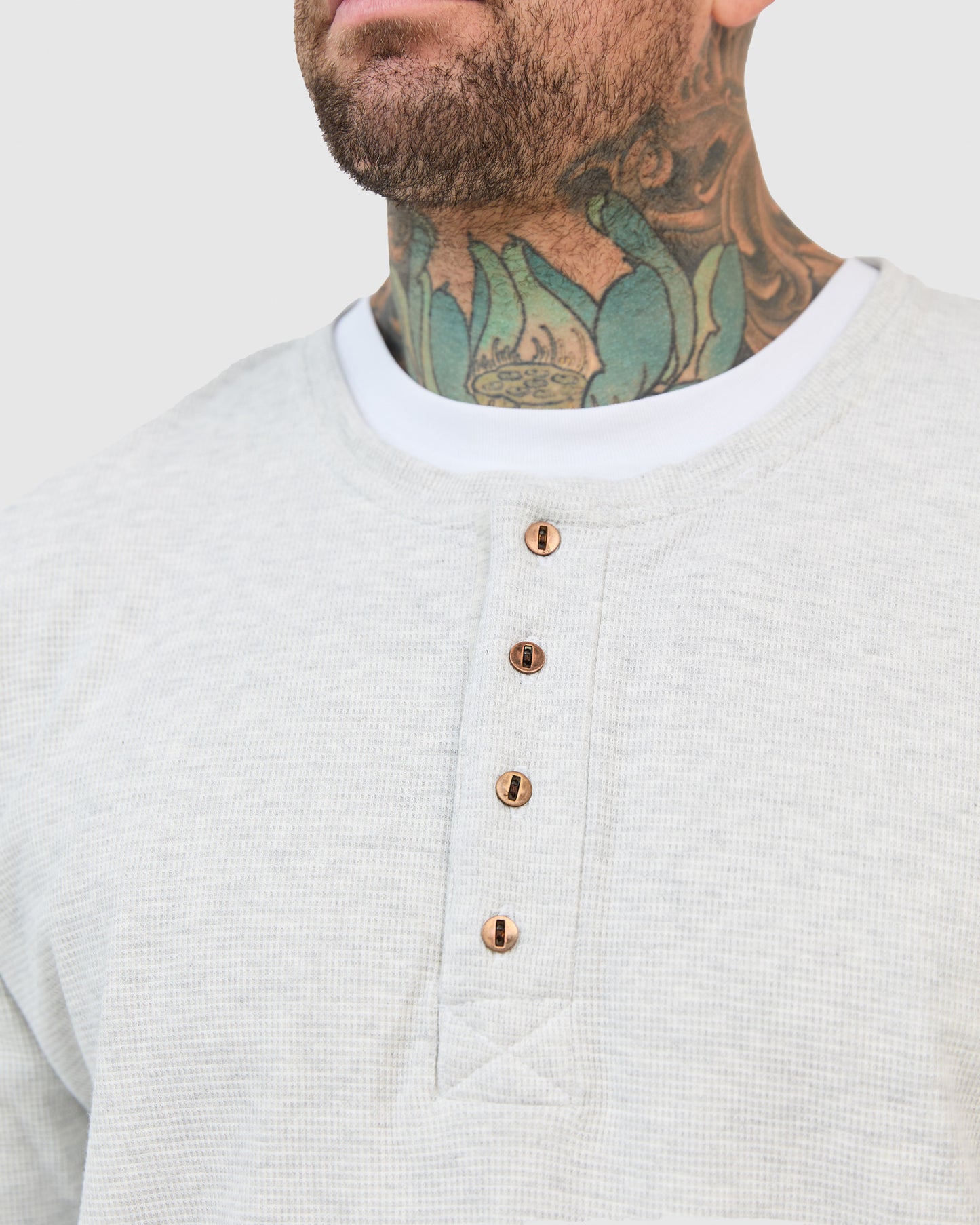 Waffle Henley - Marle