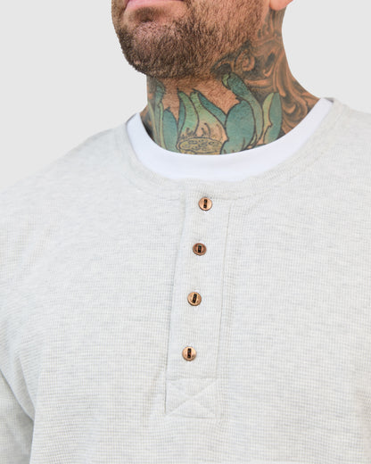 Waffle Henley - Marle