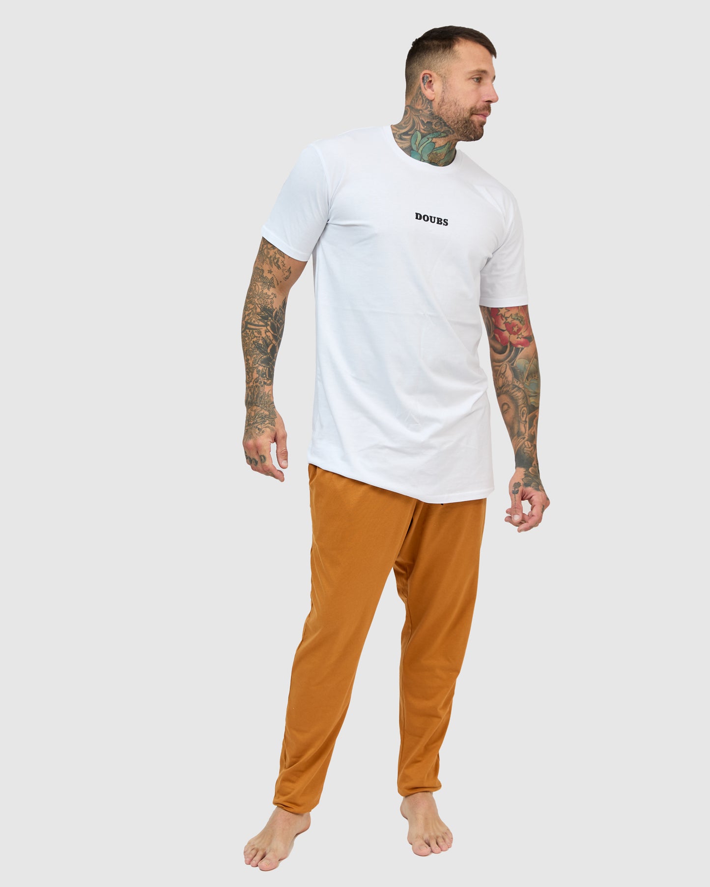 Loungewear Lounge Pants - Mustard Brown
