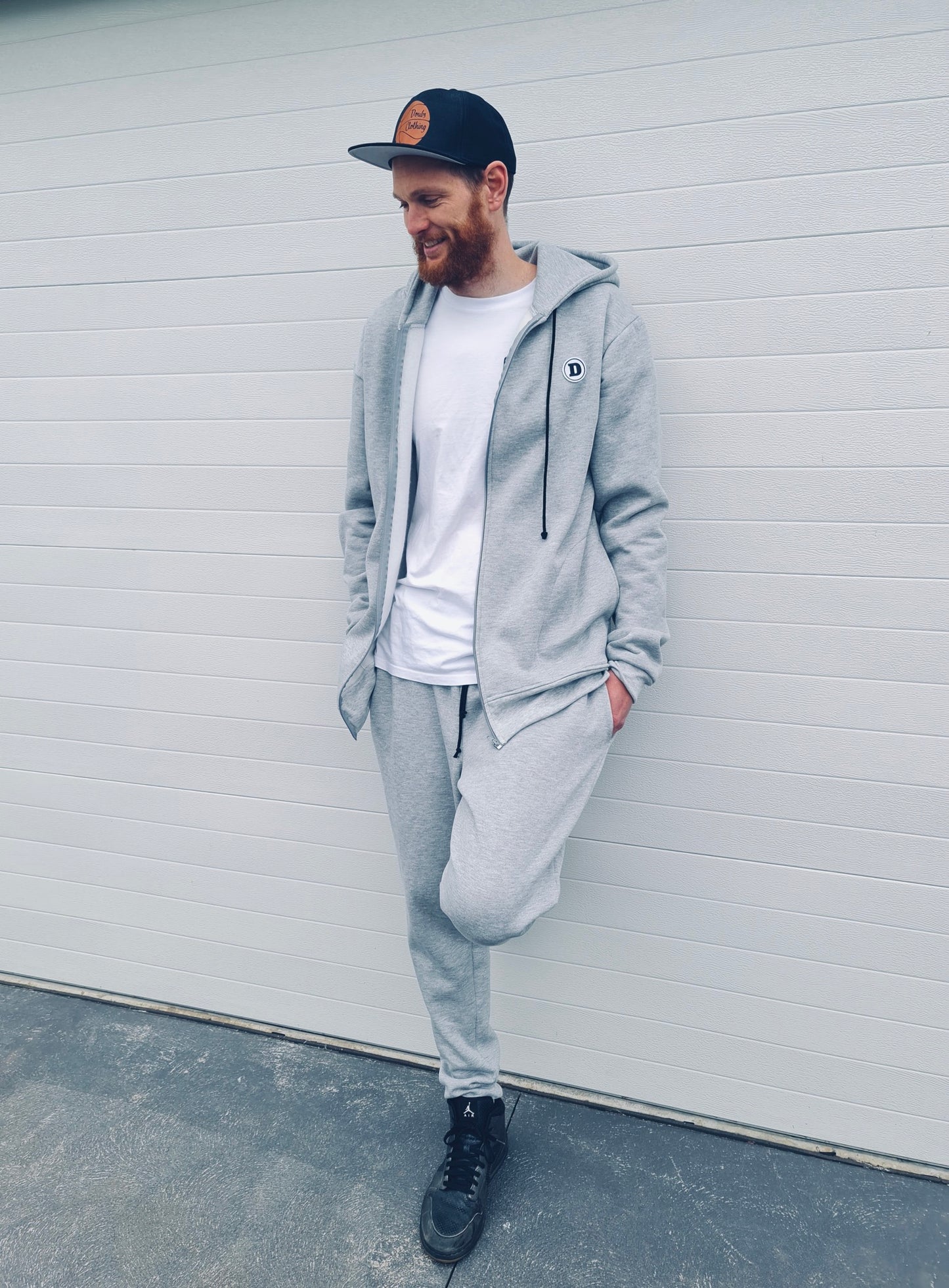 Trackie Set - Grey Sweats