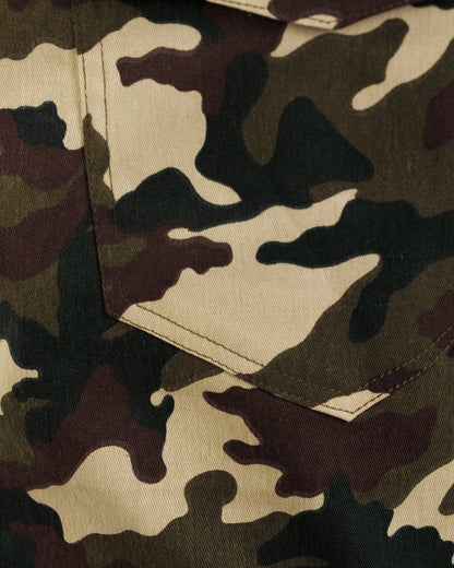 Cargo Joggers- Green Khaki Camo