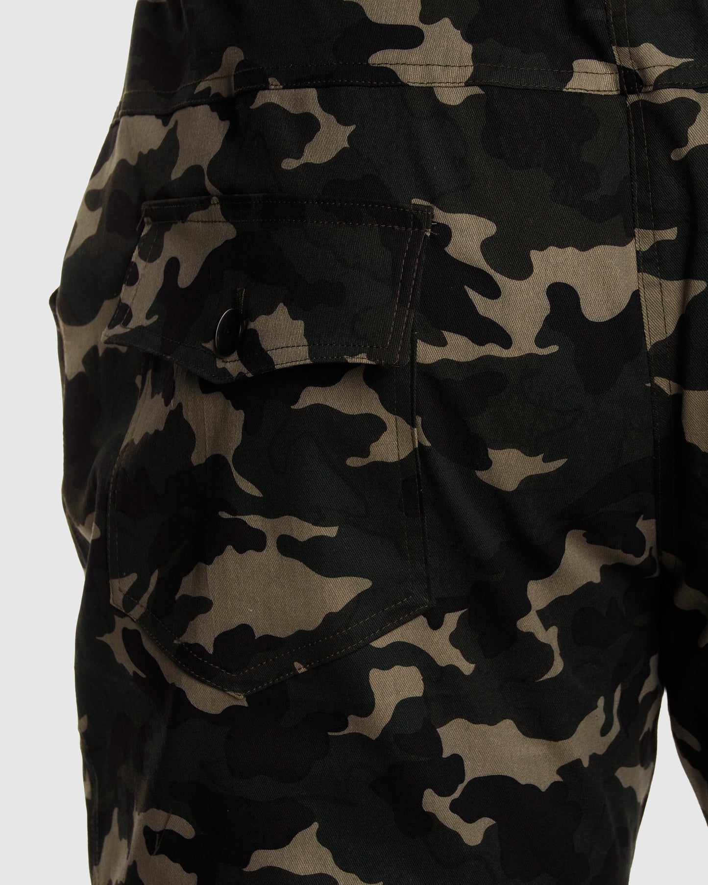 Camo Joggers- Army Green