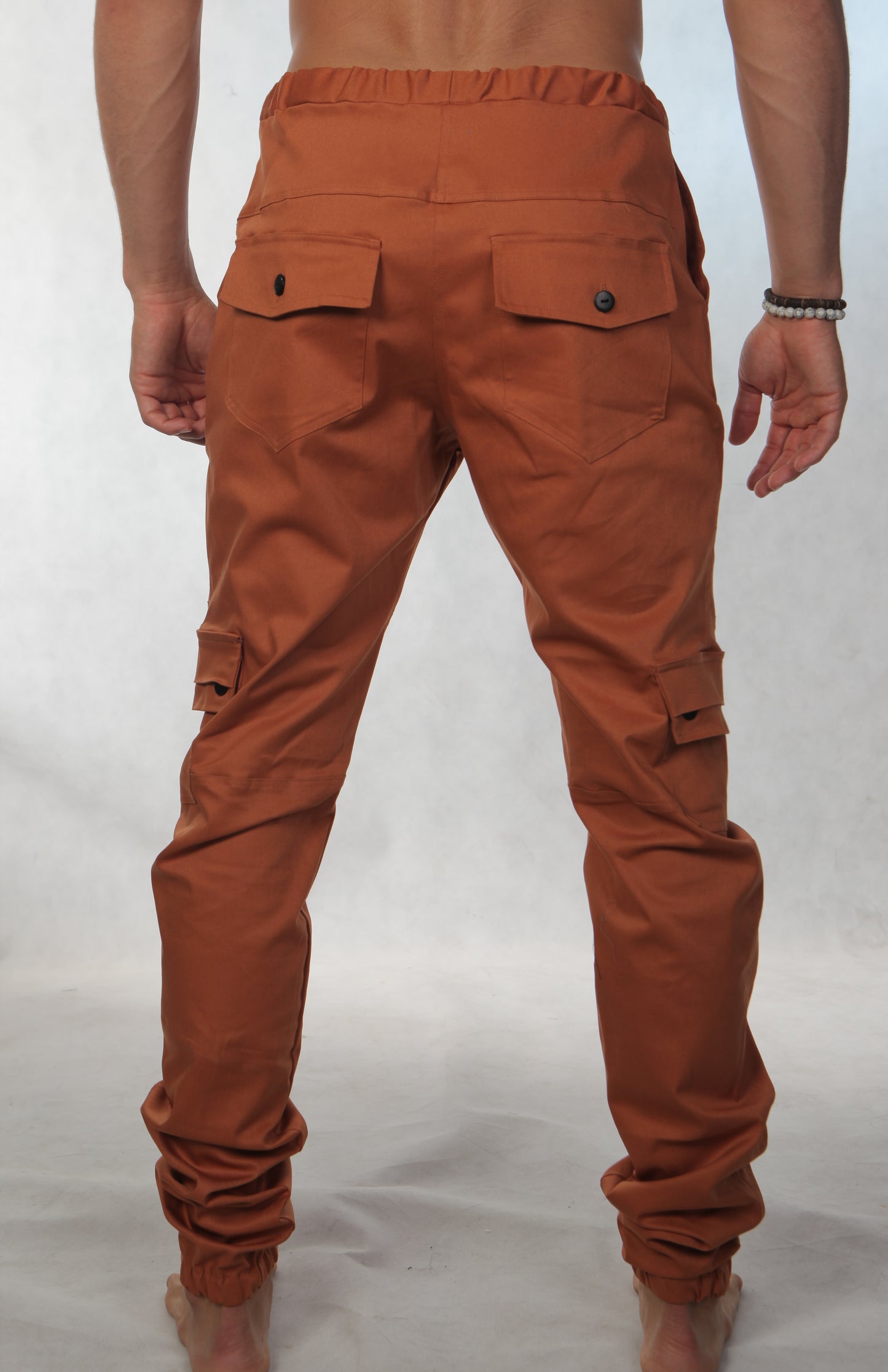 Streety Cargo Cuffs - Burnt Orange