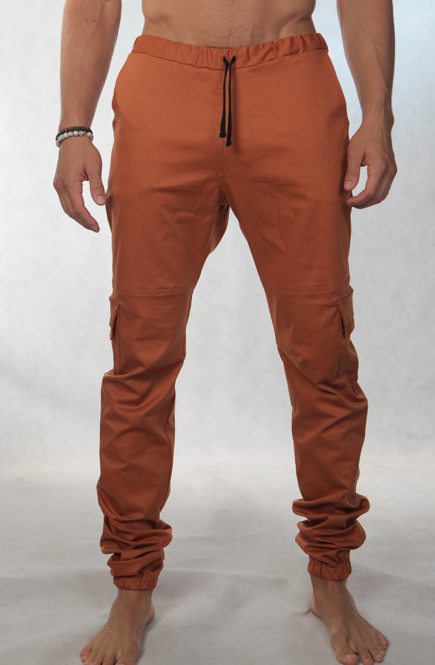 Streety Cargo Cuffs - Burnt Orange