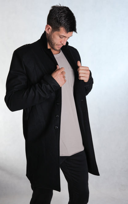 Beau Wool Coat - Black