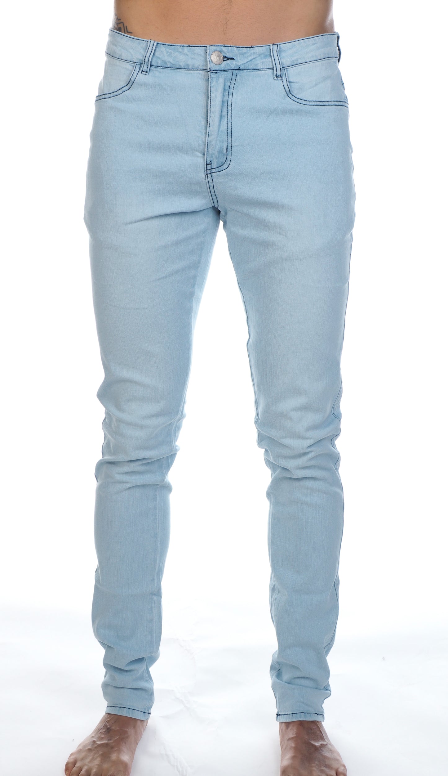 JJ Stretch Jeans - Ice Blue