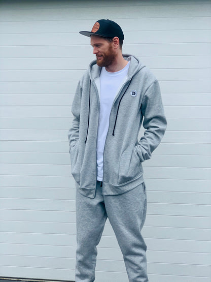 Trackie Set - Grey Sweats