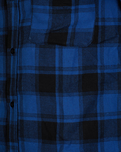 Check Shirt- Blue/Black Check