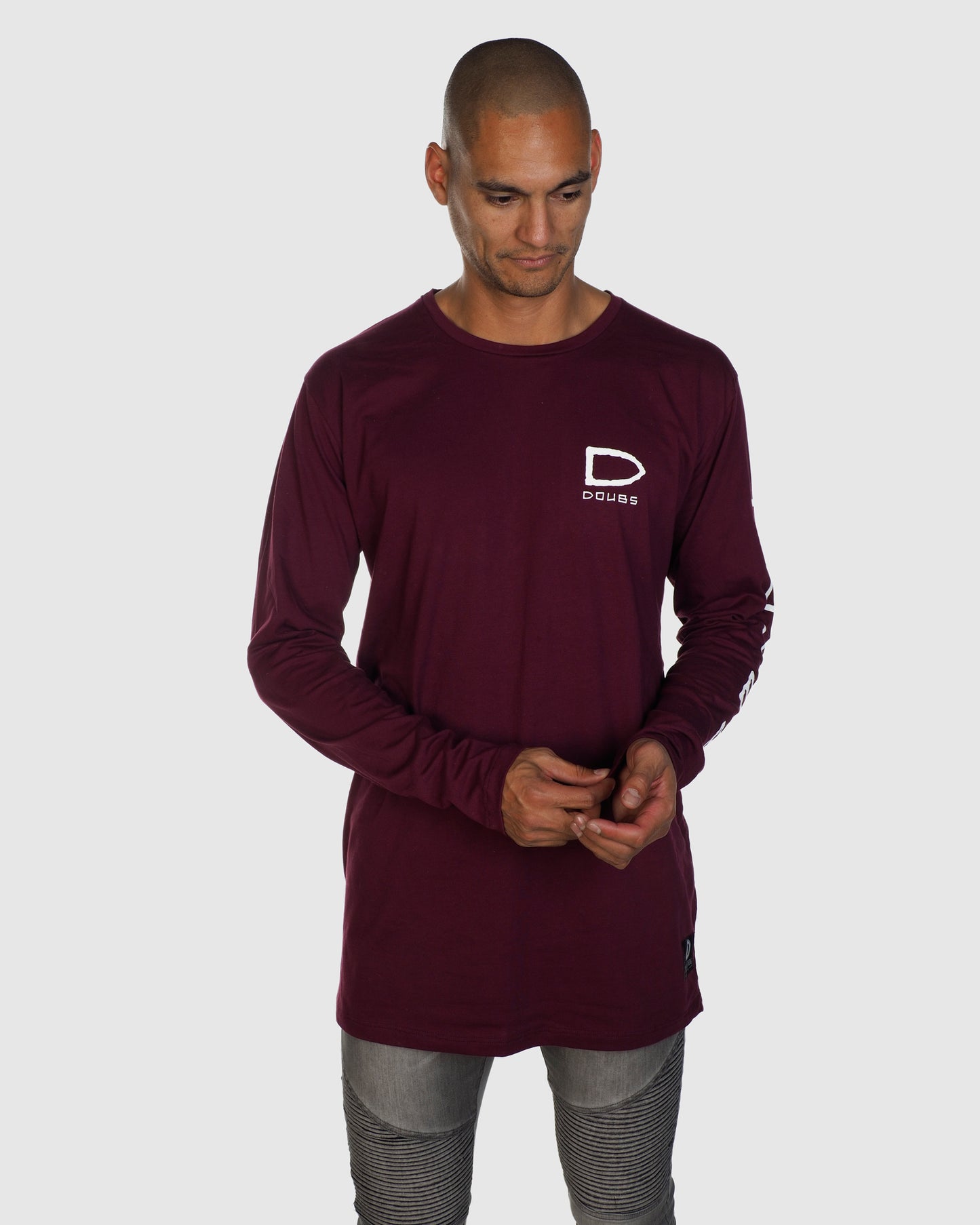 Bailez Long Sleeve - Maroon