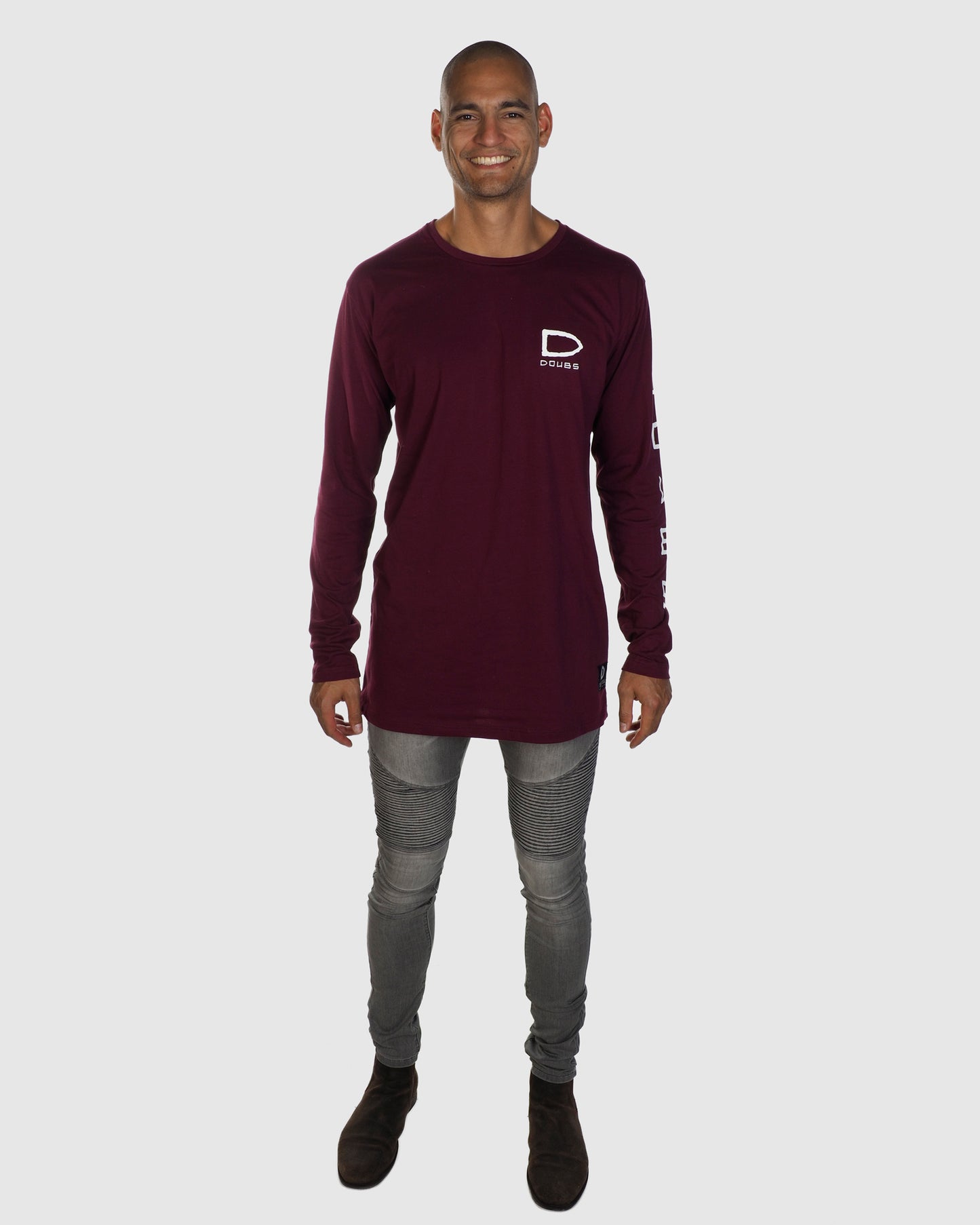 Bailez Long Sleeve - Maroon