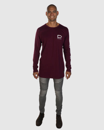 Bailez Long Sleeve - Maroon