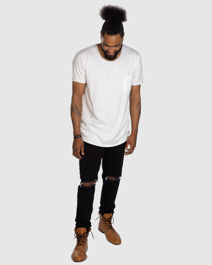 Raw Tee - White