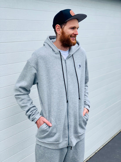 Trackie Set - Grey Sweats