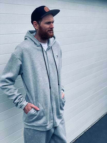 Trackie Set - Grey Sweats