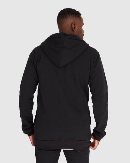 Flynn Zip Hoodie - Black