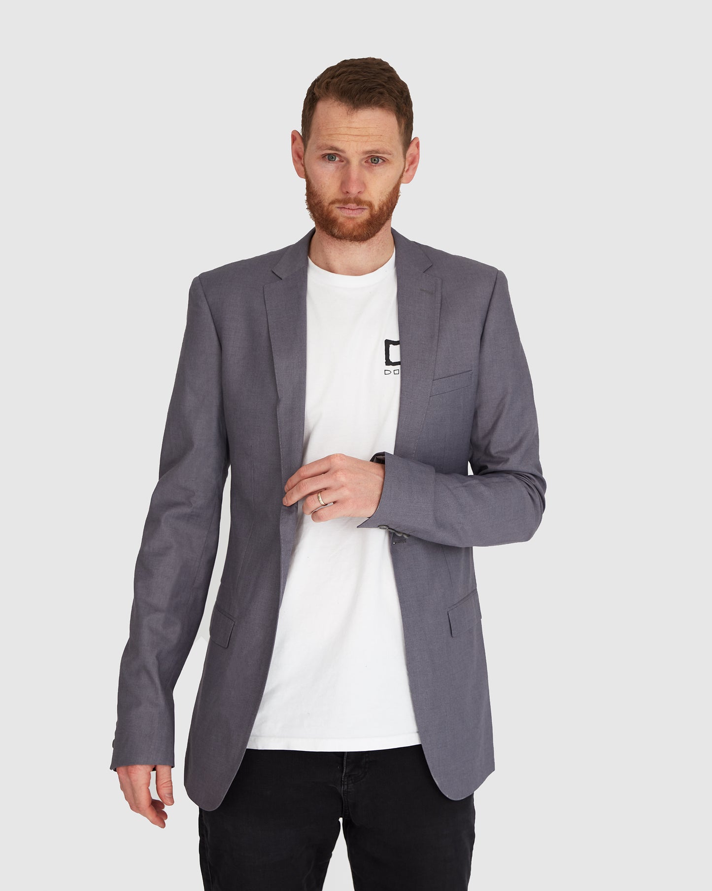 Zimmer Suit Jacket - Grey Blazer