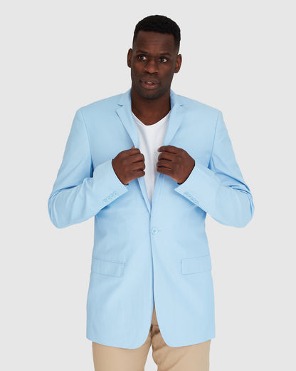 Zimmer Suit Jacket - Sky Blue Blazer