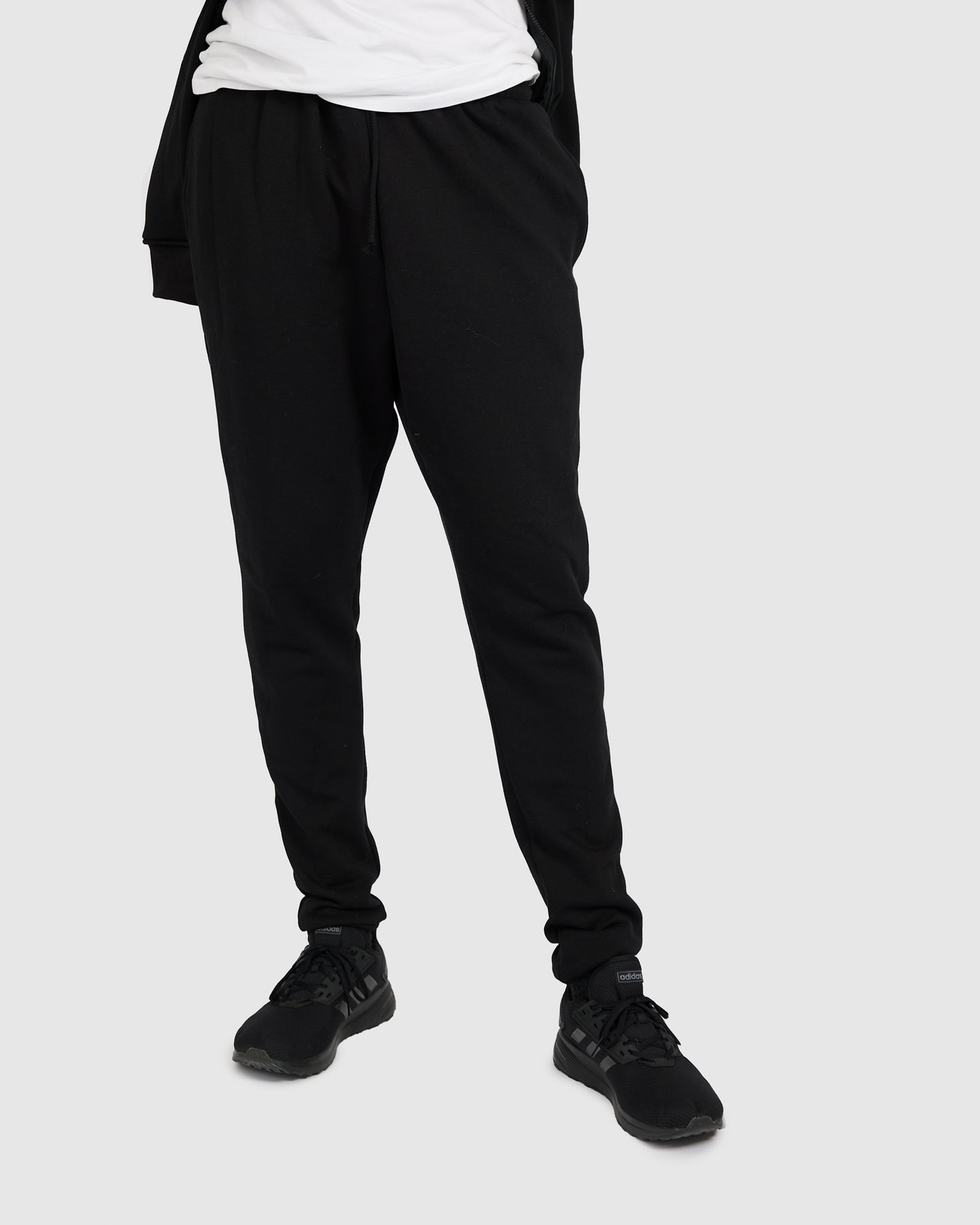 Trackie Set - Black Sweatsuit