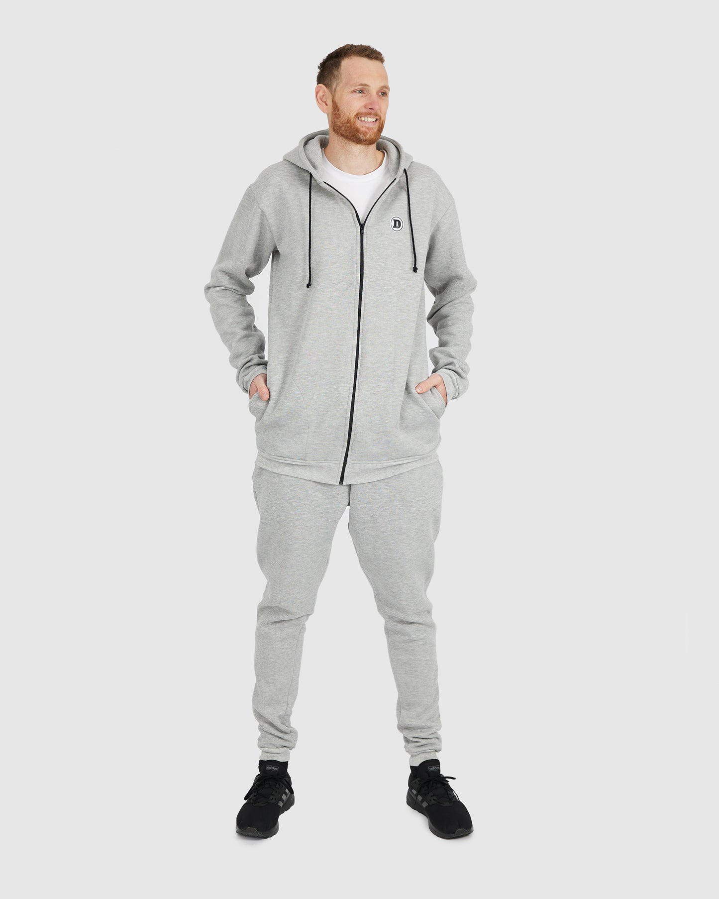 Trackie Set - Grey Sweats