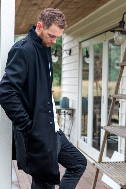 Beau Wool Coat - Black