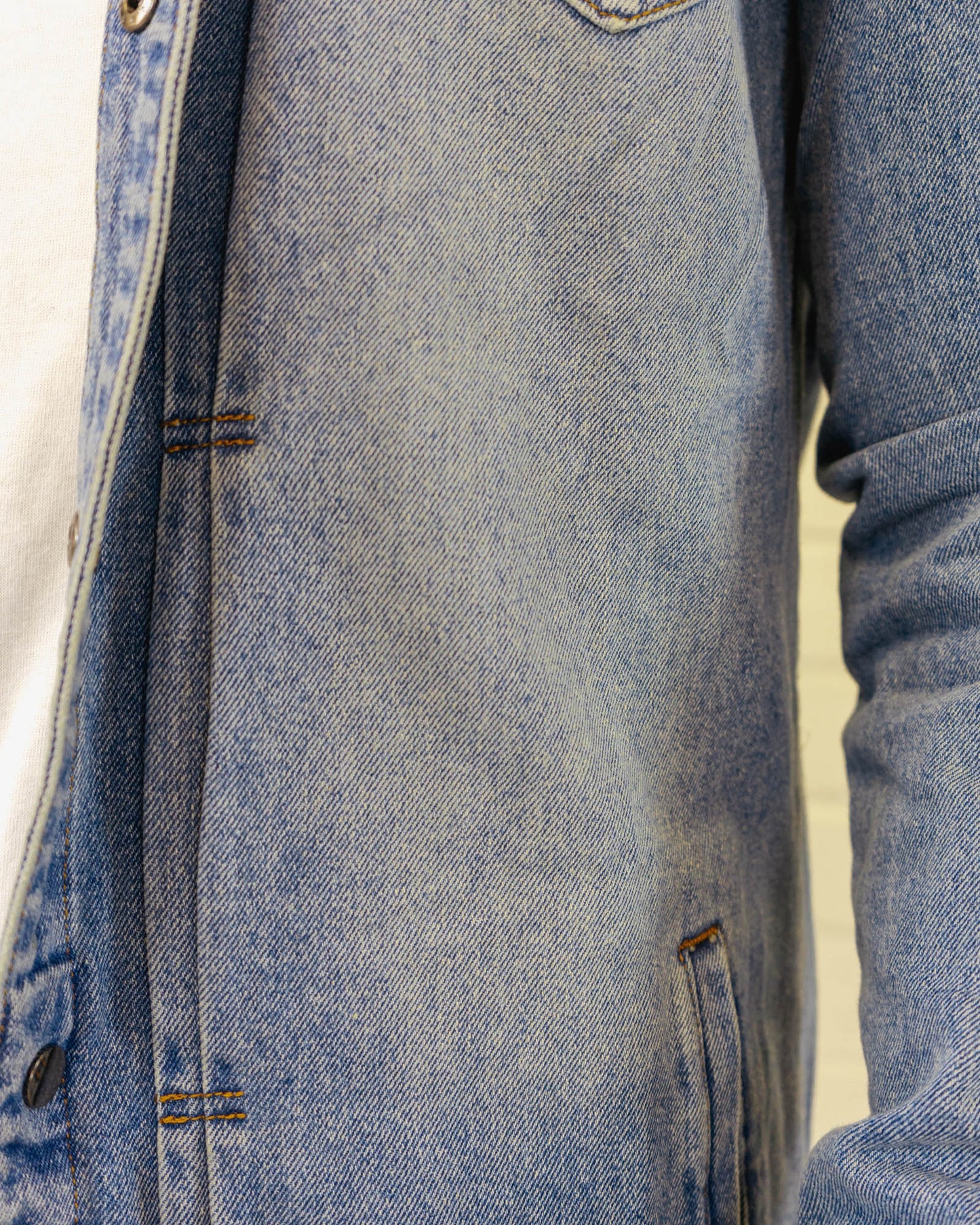 Denim Hoodie Jacket