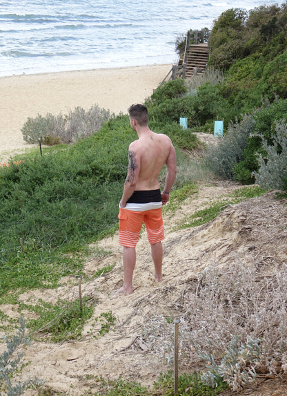 Han Board Shorts - Burnt Orange