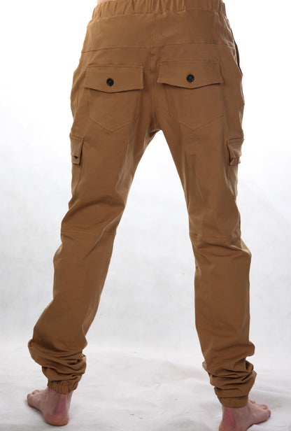 Streety Cargo Joggers - Mustard