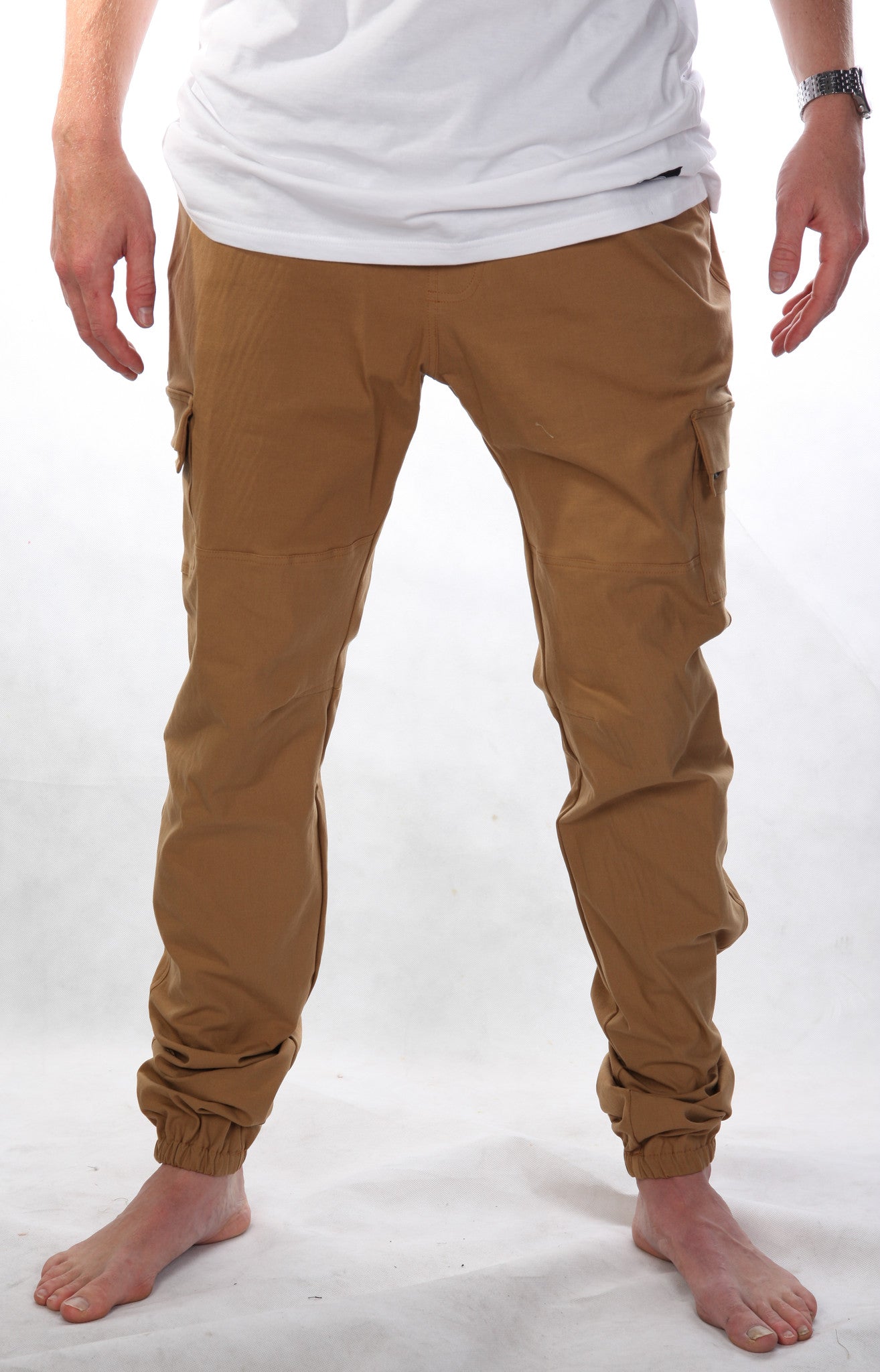 Streety Cargo Joggers - Mustard