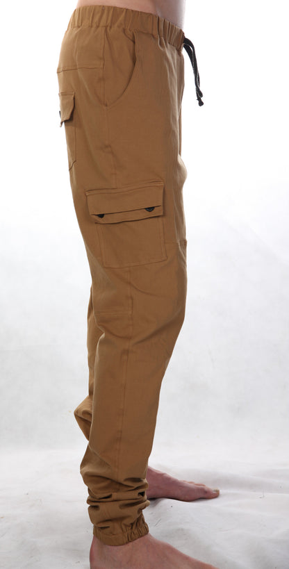 Streety Cargo Joggers - Mustard