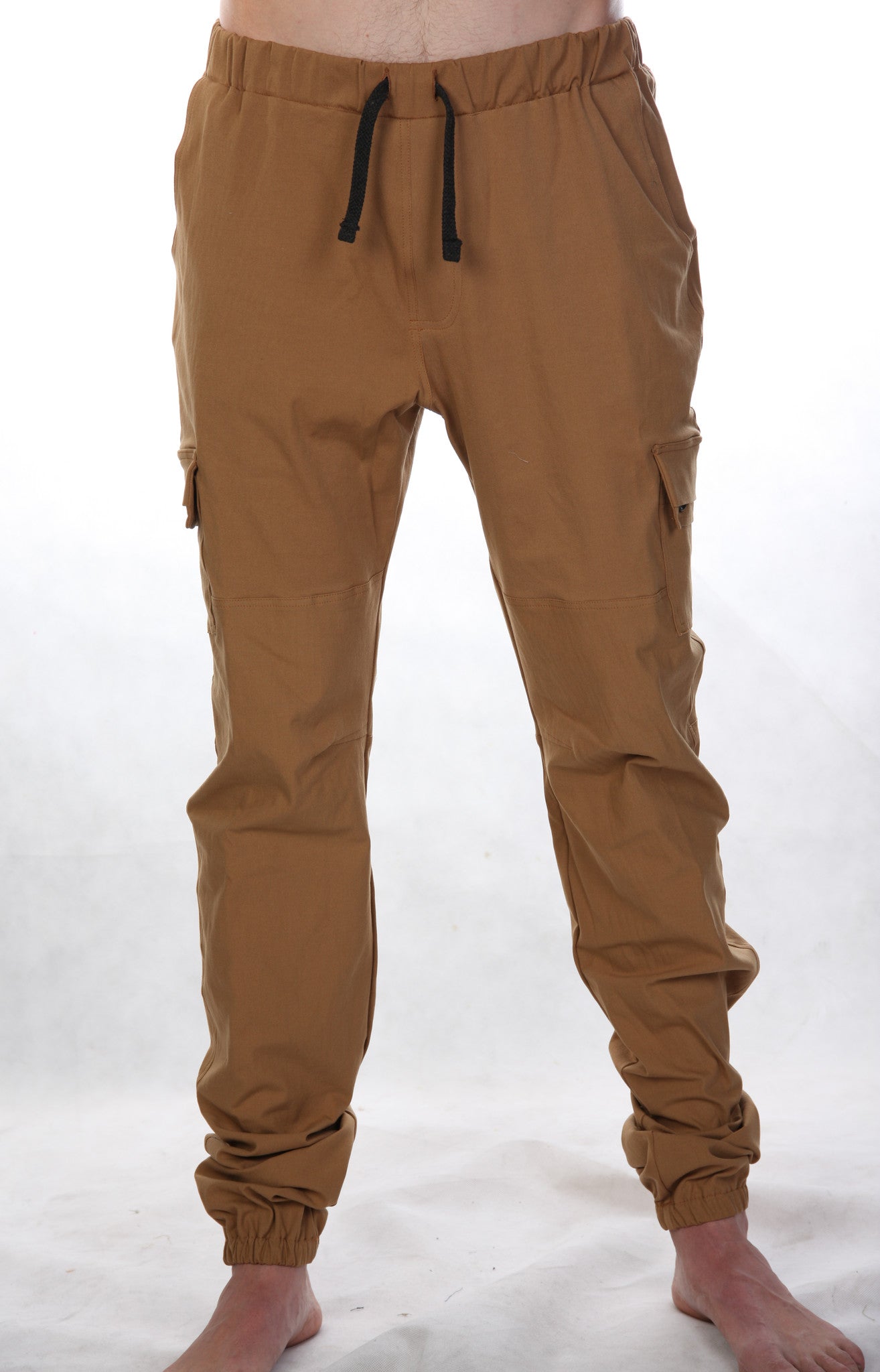 Streety Cargo Joggers - Mustard