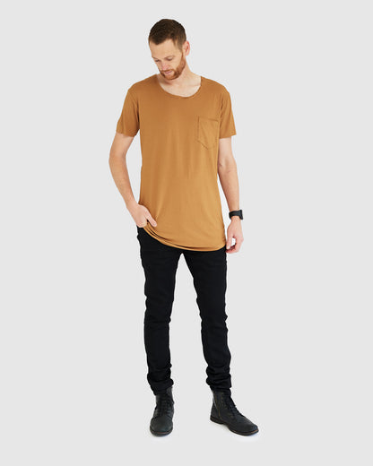 Raw Tee - Mustard