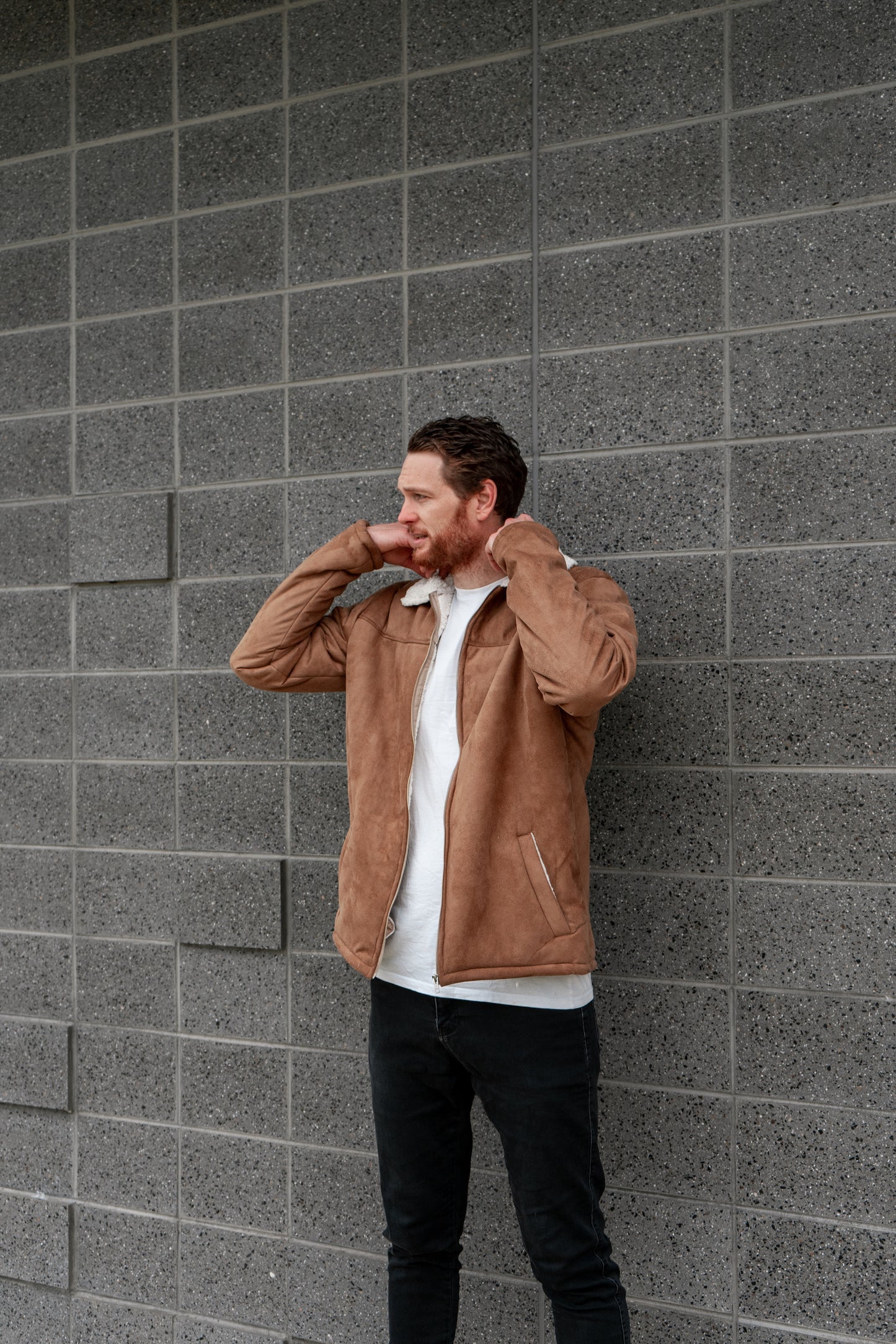 Jai Suede Jacket - Camel