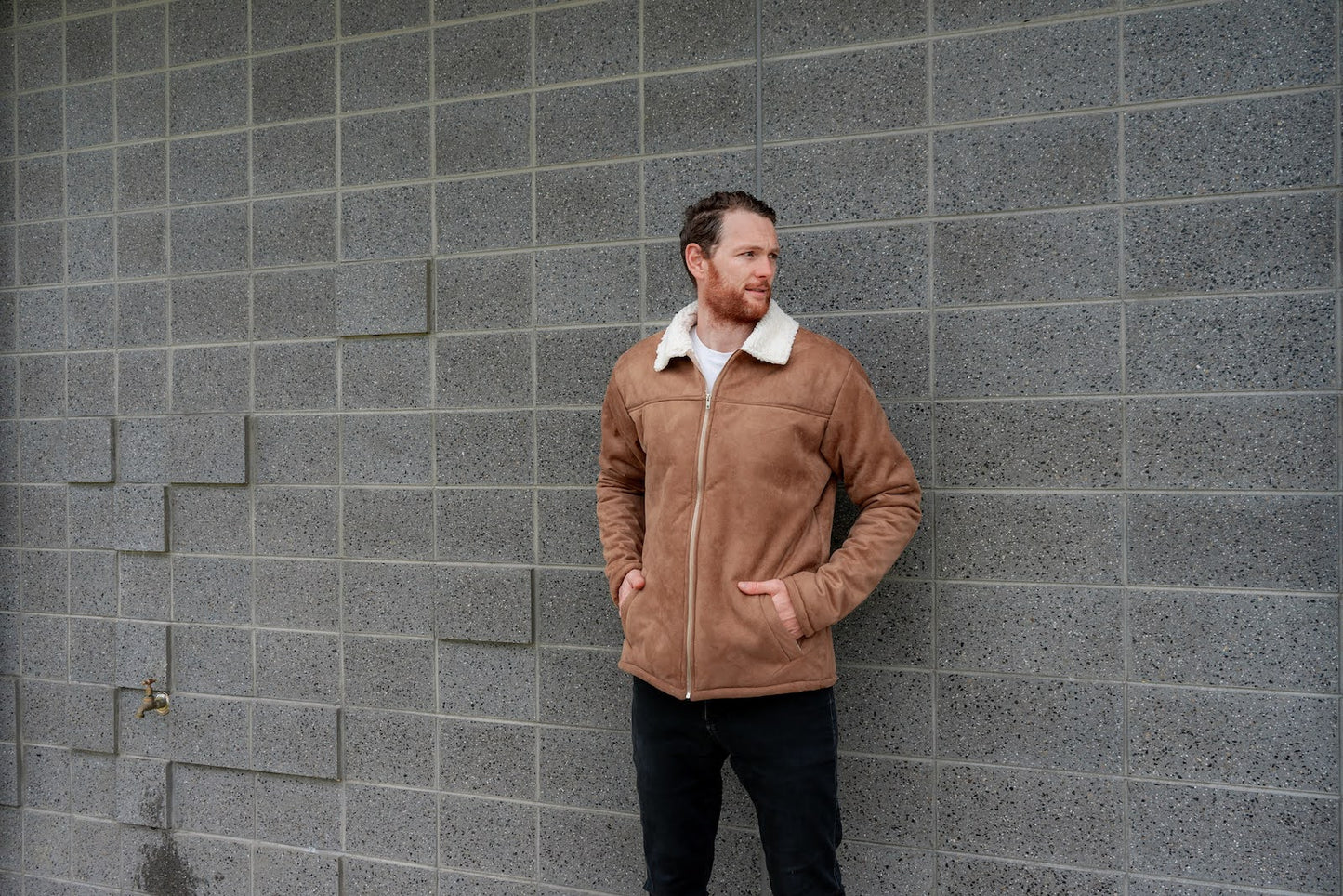 Jai Suede Jacket - Camel