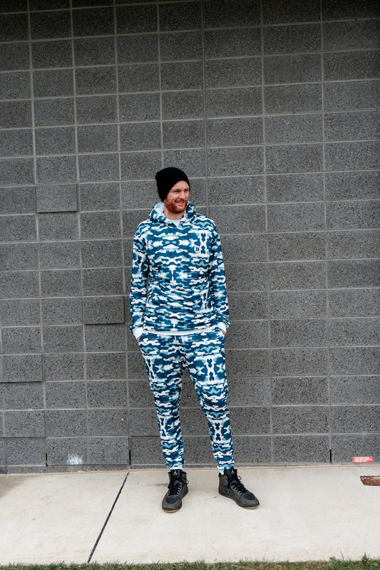 Sweatsuit - Blue Camo