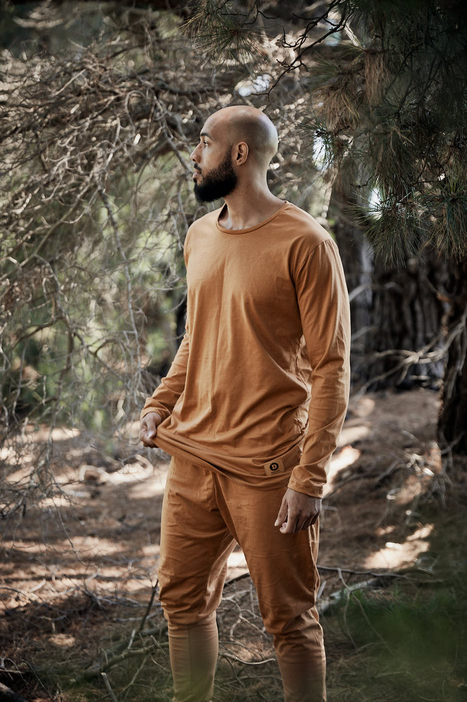 Loungewear Lounge Pants - Mustard Brown