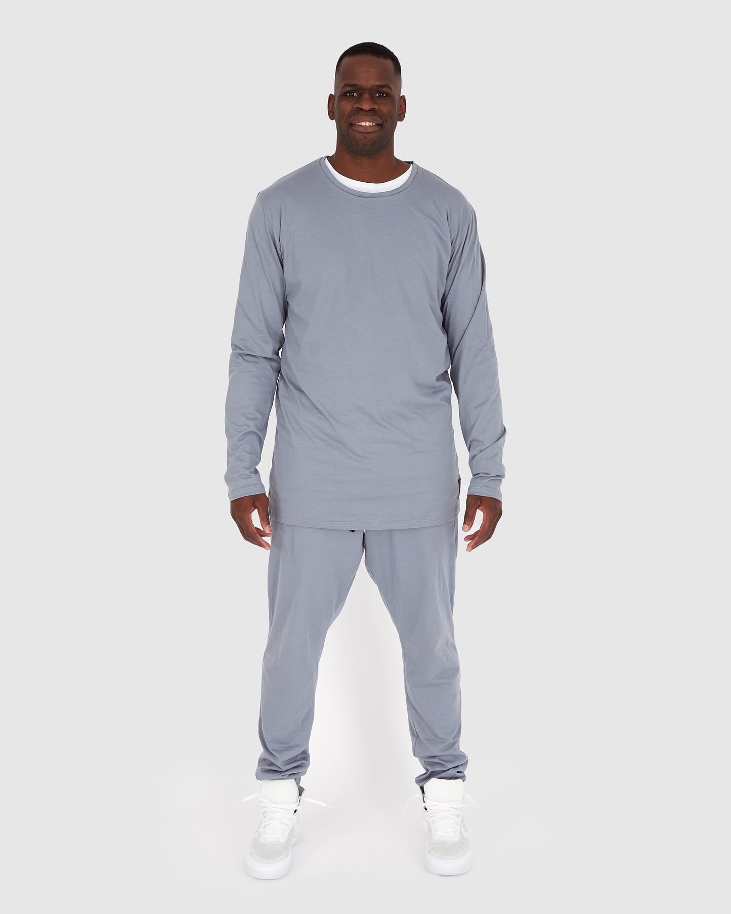 Loungewear - Long Sleeve - Platinum