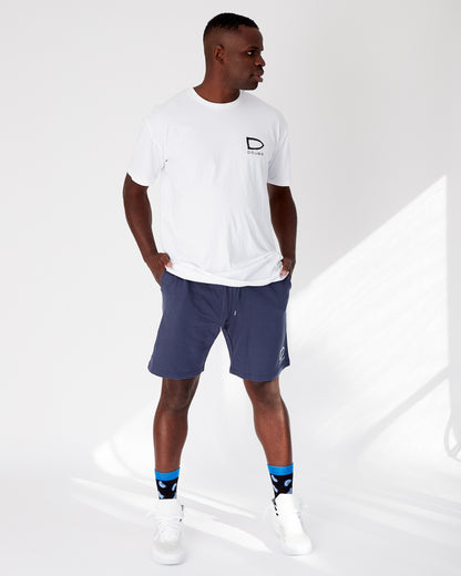 Sweat Track Shorts - Storm Blue