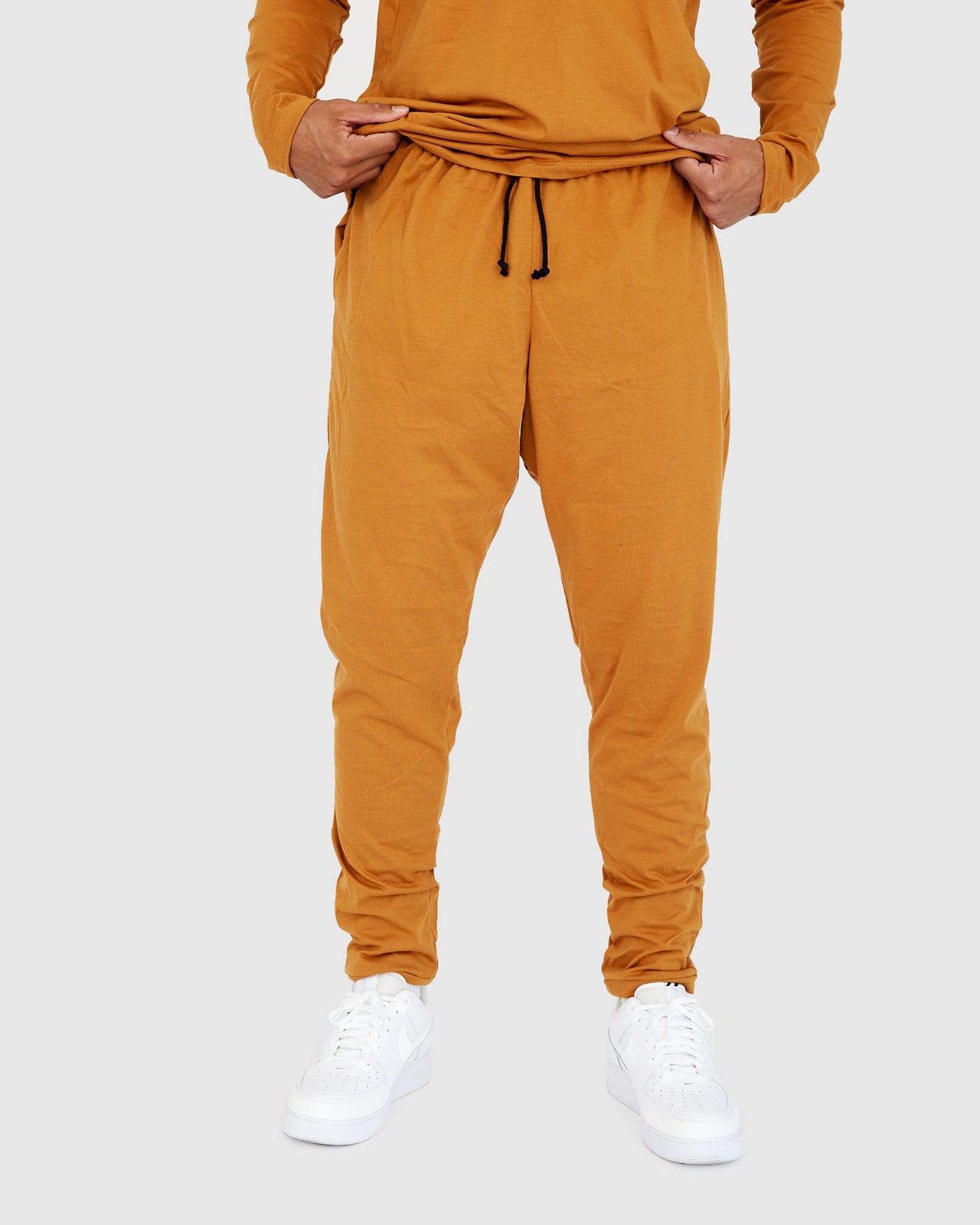 Loungewear Lounge Pants - Mustard Brown