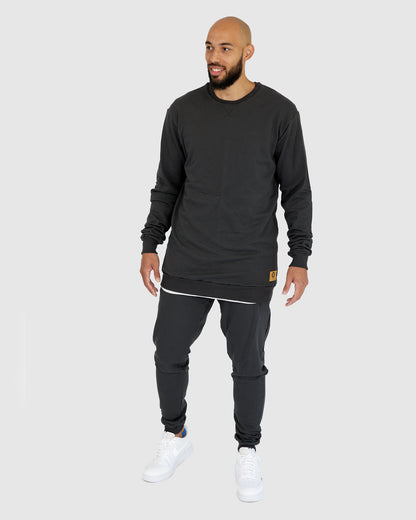 Corz Crew Neck - Charcoal