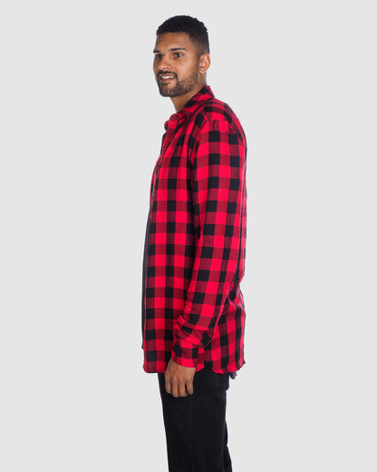 Check Shirt- Red/Black Check