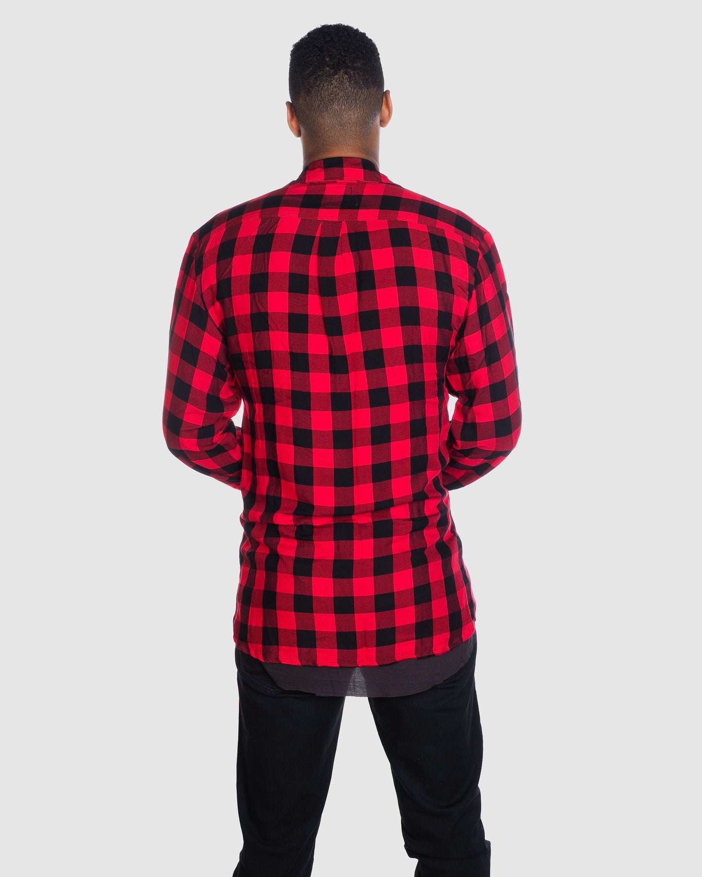 Check Shirt- Red/Black Check