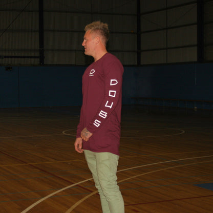 Bailez Long Sleeve - Maroon