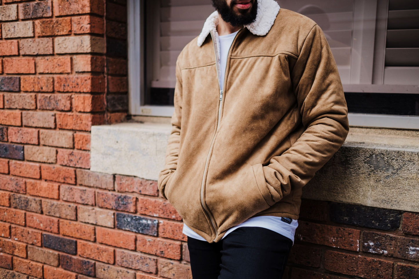 Jai Suede Jacket - Camel