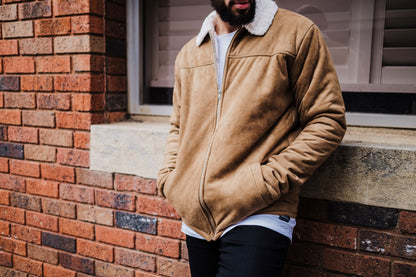 Jai Suede Jacket - Camel